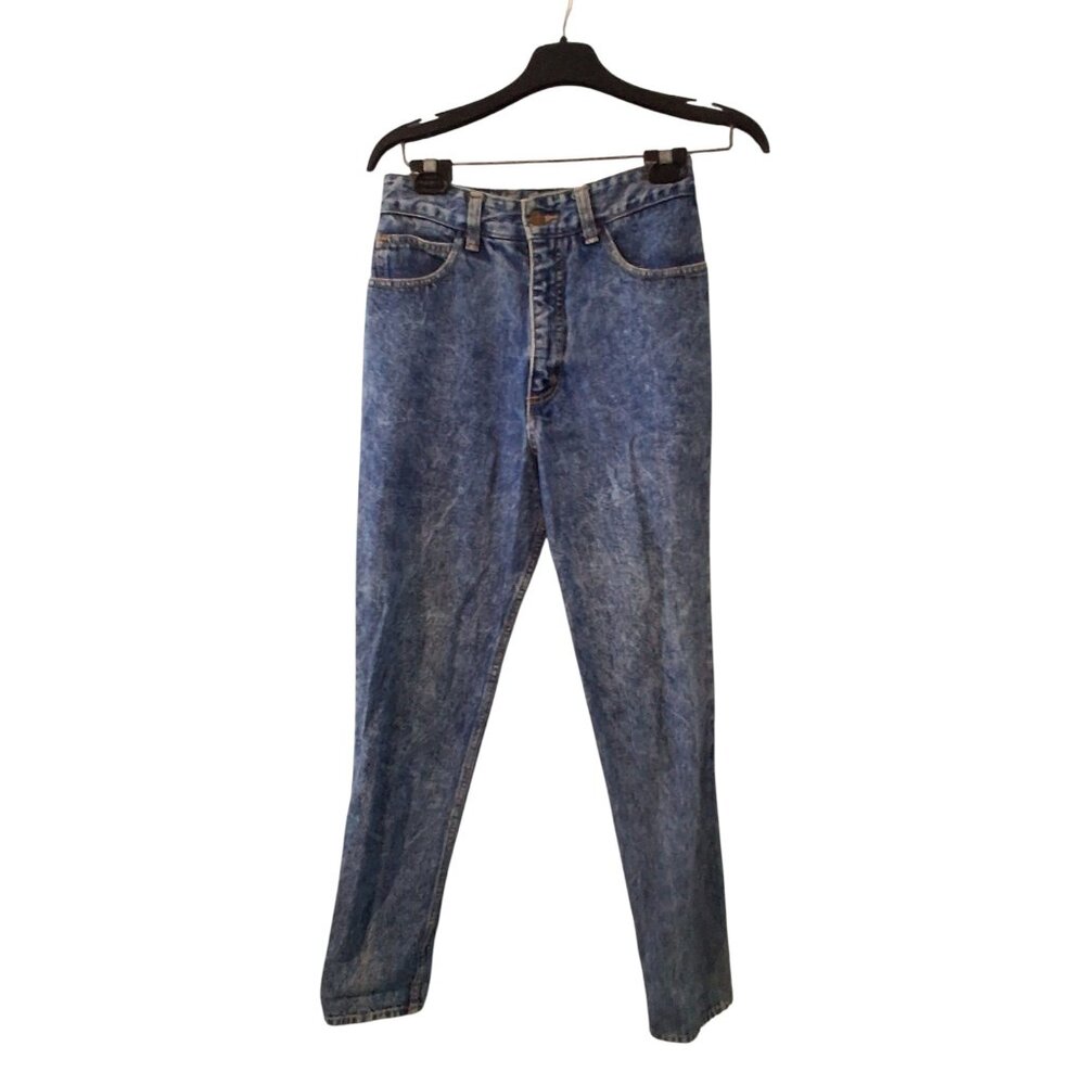 Guess vintage jeans womens 29 Georges Marciano USA acid wash high rise